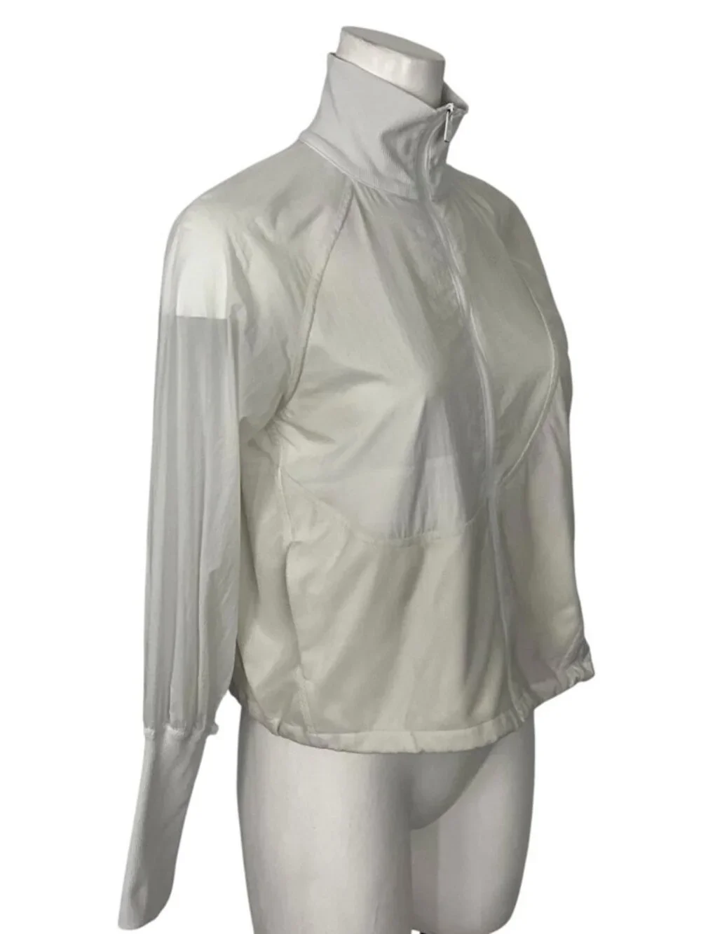 Lululemon Lightweight Tennis Full Zip Track Jacket 2 White